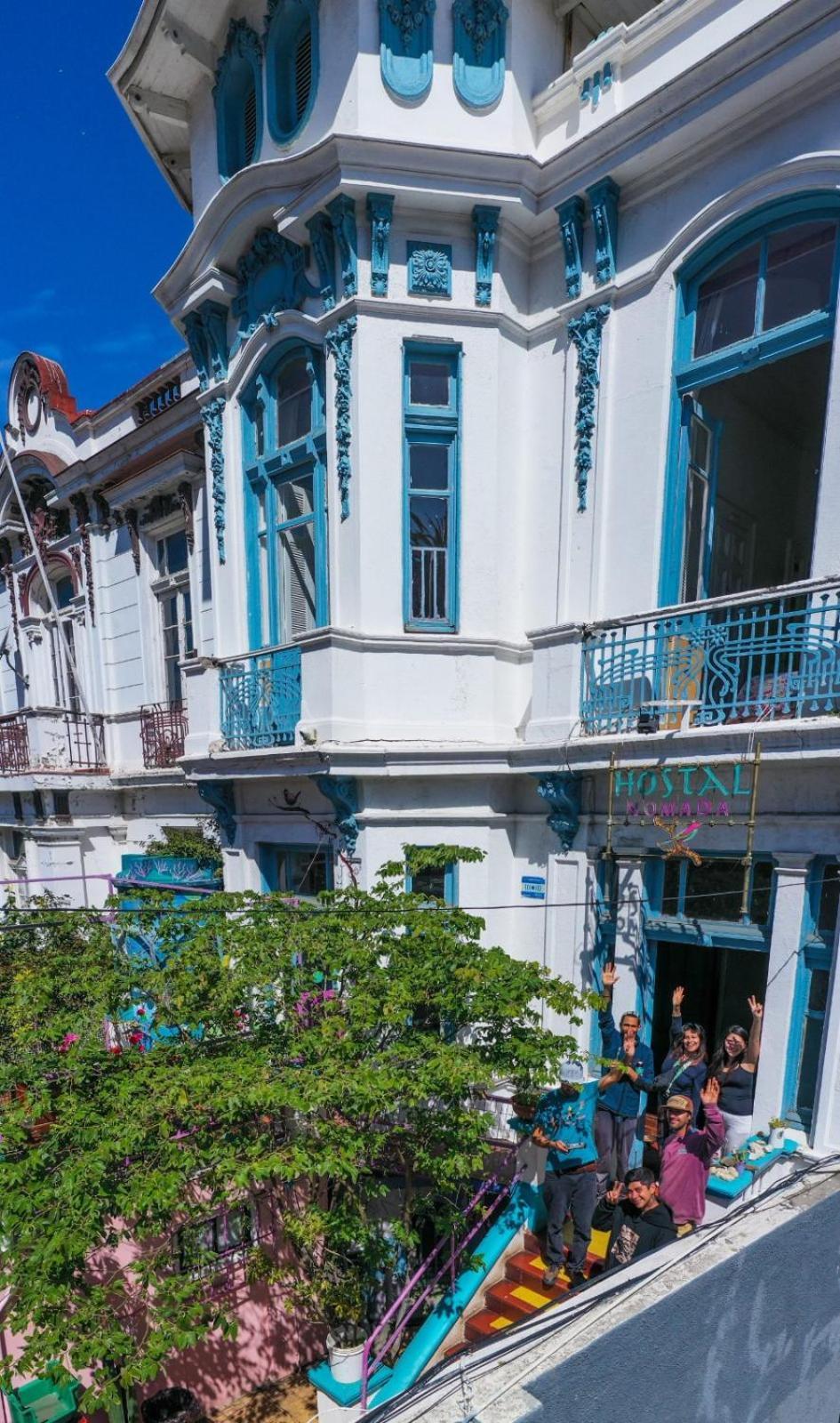 Nomada Eco-Hostal Valparaíso Exteriör bild